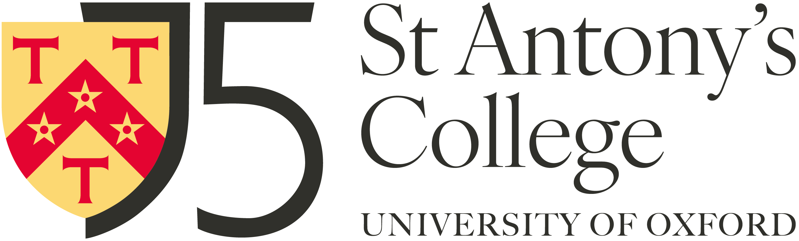 St Antony's 75th Anniversary Logo
