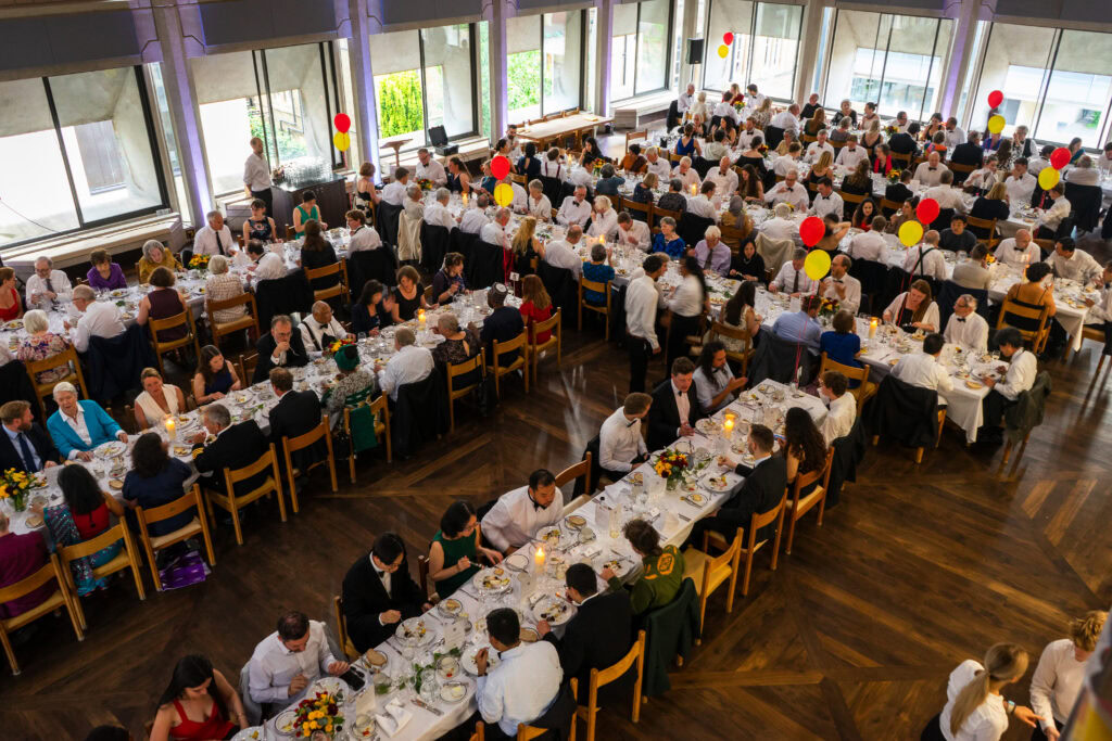 Dinner in the Hilda Besse Building